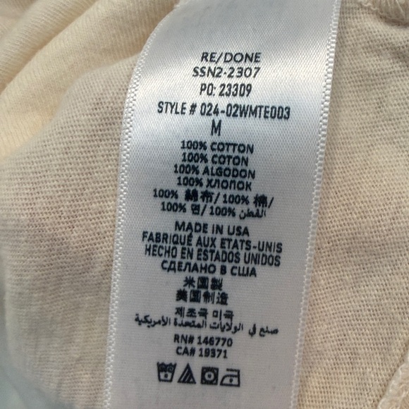 Re/Done How’s Your Love Life Cupid Crop Top Tee - Picture 4 of 5